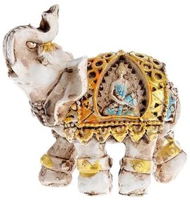Statueta elefant auriu 7 cm