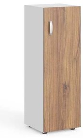 Dulap mediu Manager 39,9 x 42,2 x 119,5 cm, dreapta, nuca warmia / alb