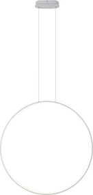 Lustra circulara LED IP44 diametru 80cm Visual alb