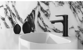 Baterie de lavoar Sapho PAX 16,5 cm negru mat