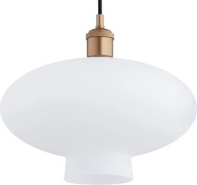 Lustra/pendul design decorativ TRESCO cupru/opal