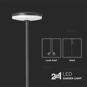 Lampă LED de exterior LED/12W/230V 4000K IP65 antracit