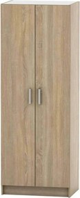 Dulap BETTY 7 BE07-009-00, stejar sonoma, DTD laminat, cu 2 usi, 70x51