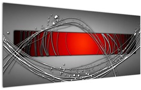 Tablou abstract (120x50 cm)