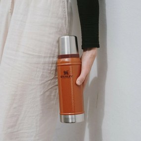 Stanley Thermos Legendary Classic 750 ml argilă Hammertone, 0,75 l