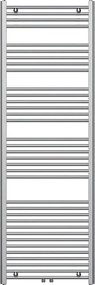 Novaservis - Radiator de baie tip scară 630W/230V 180x60 cm crom lucios drept