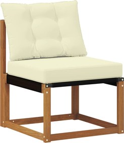 vidaXL Canapea centrală pentru exterior