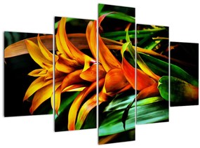 Tablou buchetului portocaliu (150x105 cm)