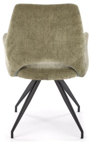 Scaun rotativ K542 stofa olive