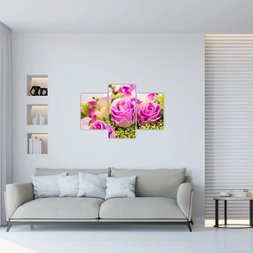 Tablou cu trandafiri (90x60 cm)