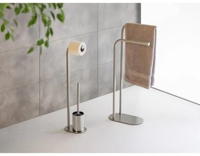 Suport pentru prosoape argintiu mat din oțel inoxidabil Levante – Wenko