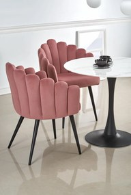 Scaun K410 velvet roz