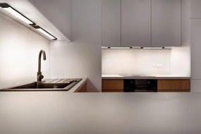 Osram - Lampă LED sub dulap LINEAR EDGE LED/8W/230V 50 cm, dimmabilă, cu senzor, negru