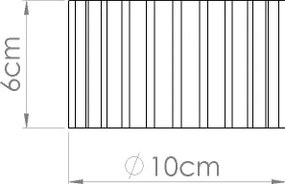 Brilagi - Spot LED SFERA, 1x GX53, 30W, 230V, Ø 10 cm, maro