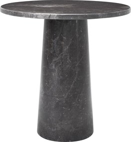 Masuta laterala din marmura gri design elegant LUX Terry 114229 HZ