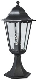 Lanternă clasică de exterior cu bază neagră IP44 - New Orleans