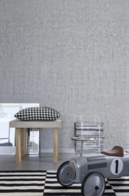 Fototapet, Plain Concrete, Light Grey, Rebel Walls