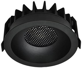 LED plafonieră LED/18W/230V 3000/4000/6400K Ø10,6 cm negru