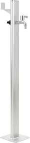 vidaXL Coloană de apă de grădină, 95 cm, aluminiu