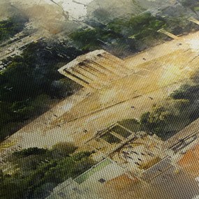 Tablou - Templul lui Zeus, Atena, Grecia (120x50 cm)