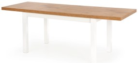 Masă de sufragerie Tango (stejar lancelot + alb). 1038763