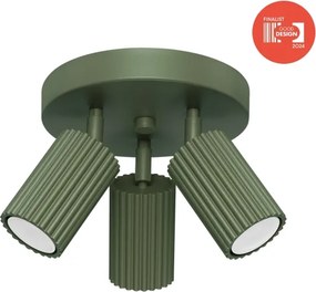 Brilagi - Spot LED CRESTO 3x GU10/10W/230V verde