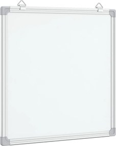 vidaXL Tablă magnetică, alb, 60x60x1,7 cm, aluminiu