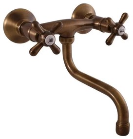 RAV Slezák MORAVA RETRO MK101.5/21SM - Baterie pentru chiuvetă/lavoar, alamă antichizată