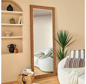 Atmosphera - Oglindă de perete THEA 194,5 x 71,5 cm, maro