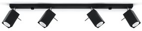 Lampă spot MERIDA 4xGU10/40W/230V negru