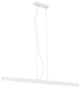 Lustra LED suspendata design minimalist VERMONT alba