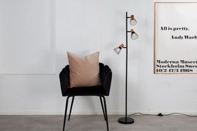 Lampa de podea neagra ATTICUS
