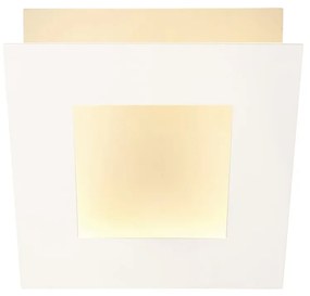 Aplica de perete LED design ambiental DALIA 22x22cm, alb
