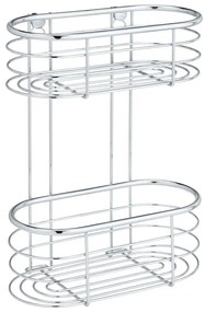 Raft de duș Wenko Trestina, 26 x 35 cm, argintiu