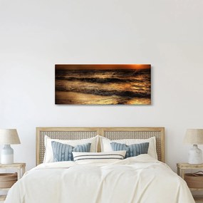Tablou - Valuri la mal (120x50 cm)