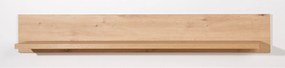 Polita PARII PA06, stejar artisan, PAL laminat, 130x20x20 cm