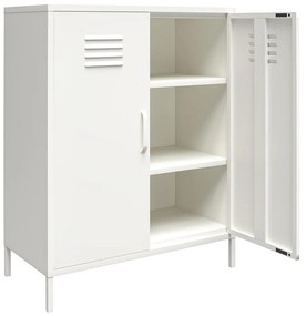 Dulap alb din metal 40x102x80 cm Mission District – Støraa