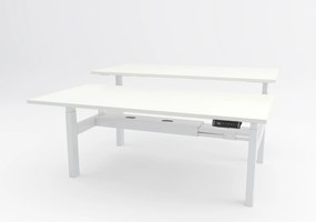 Viva Upgrade Face to Face, dual motor, 240 kg - 1400x800x25 - Alb - Alb