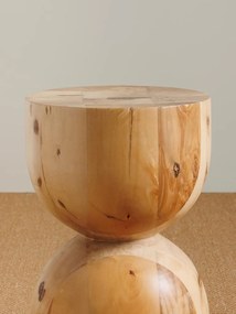 Masuta laterala, din lemn reciclat, Diabolo