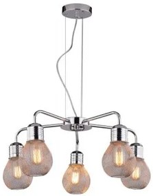 Suspensie moderna 5 becuri E27 Gliva 33-58669 Candellux