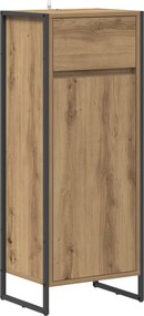 vidaXL Dulap de Baie Stejar artizanal 40 x 30 x 100 cm Lemn compozit