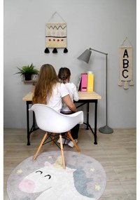 Covor pentru copii lavabil/țesut manual din bumbac ø100 cm Believe in Yourself – Lorena Canals