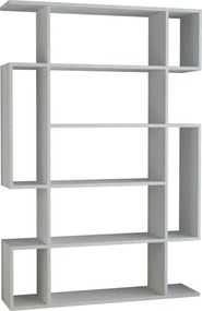 Biblioteca MITO, alb, PAL melaminat, 109x26x161 cm