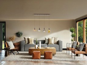 Lustra LED cu 4 pendule design decorativ Scarlet 4L color