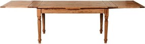 Masa extensibila, L160(290) 90 H80 cm, natur antichizat, lemn masiv