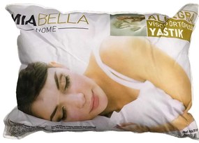 Perna ortopedica 50x70 cm, husa poliester dublu stratificat, cu continut vascoza/spuma, alb