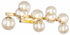 Aplica perete moderna design deosebit Dallas 9 aurie MYMOD547WL-09G