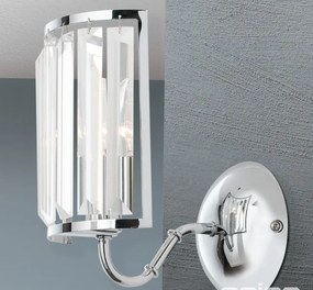 Aplica cromata design LUX cu cristal K9 Gstaad