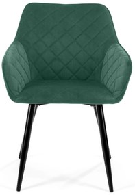 Scaun de masă Sunanda (Verde închis) (2buc). 1069501