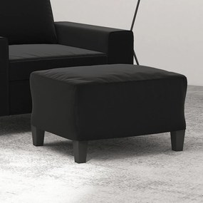 349344 vidaXL Taburet, negru, 60x50x41 cm, microfibră